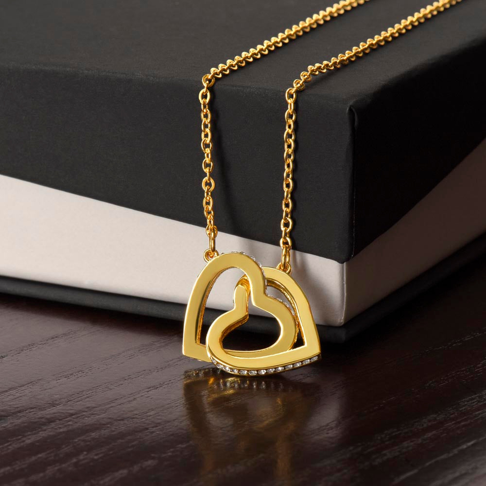 Two Heart Neckless, What makes as stronger as a heart./Non-Message Card