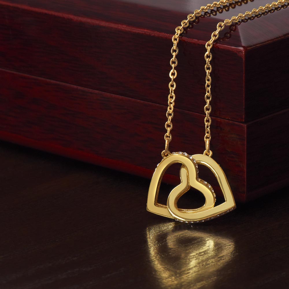 Two Heart Neckless, What makes as stronger as a heart./Non-Message Card